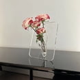 thumbnail image 3 of Transparent Flower Vase, Stable Beautiful Acrylic Photo Frame Vase Hydroponic  for Home for Coffee Table, 3 of 8