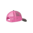 thumbnail image 2 of Top Headwear Snapback Trucker Cap - Steel Grey/Neon Pink, 2 of 2