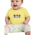 thumbnail image 1 of 4th Of July Gnomes T-Shirt Infant -Image by Shutterstock,  6 Months, 1 of 4