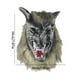thumbnail image 2 of Máscara De Lobo Realista Para Disfraz De Halloween. Máscara De Lobo Con Boca De Peluche Y Dientes. Máscara Y Clavos., 2 of 5