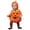 Orange, variant on Newborn Baby Boy Girl Halloween Pumpkin Costumes Outfit Jumpsuit Long Sleeve Zipper Hoodie Romper Onesie