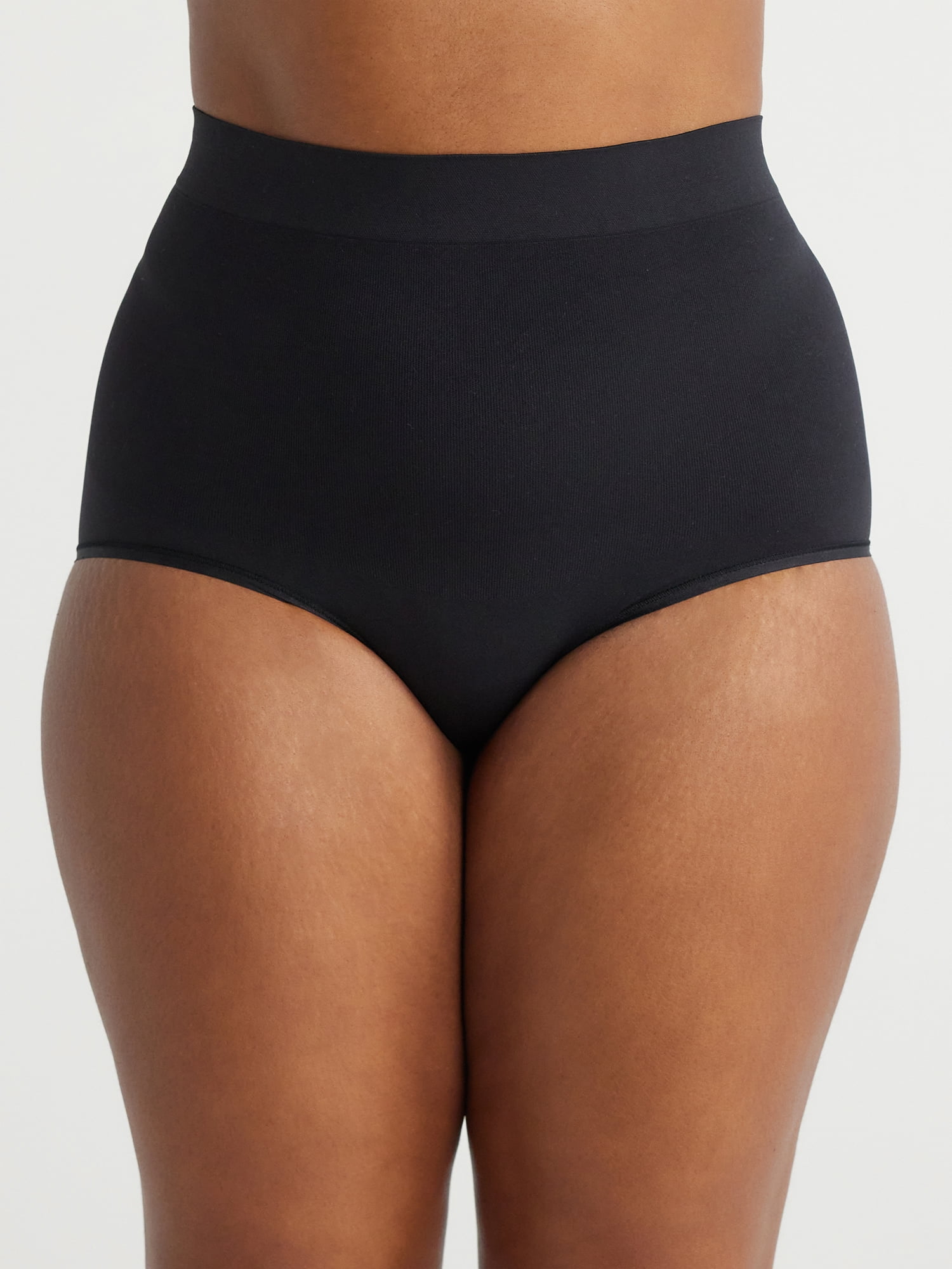 Joyspun Women's Seamless Mid-Rise Shaping Brief, Sizes S to XXXL