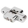 thumbnail image 4 of LHCER Zinc Alloy Hidden Hinges Invisible Concealed Cross Door Hinge Bearing Silver,Hinge,Hidden Hinge, 4 of 8