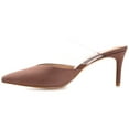 thumbnail image 3 of Journee Womens Ollie Mules Low Stiletto Pointed Toe Pumps, 3 of 10