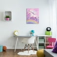 thumbnail image 3 of Stupell Industries Rainbow Unicorn Scene Fairy Tales & Fantasy Painting Gallery Wrapped Canvas Print Wall Art, 24 x 30, 3 of 8