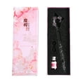 thumbnail image 2 of 1 Set Writing Pen Flower Design Portable Glass Crystal Writing Dip Pen for Student Gift Pink Glass, 2 of 6