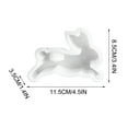 thumbnail image 3 of Zmeidao Easter Rabbit Silicone Molds Bunny Candle Mold for DIY Crafts Candle Making Supplies Easter Decor Resin Mold, 3 of 7