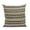 Green, Gray, variant on Green & Gray Harmony Border Luxury Throw Pillow - 12 x 20 in.