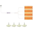 thumbnail image 1 of TFixol Full Spectrum LED Grow Light Panel with 5-Level Brightness, 8/12/16H Timer, 72 LED Beads, USB-Powered Indoor Plant Light, Hanging 5V Quantum Board for Plants, 4-Head Design L3, 1 of 6