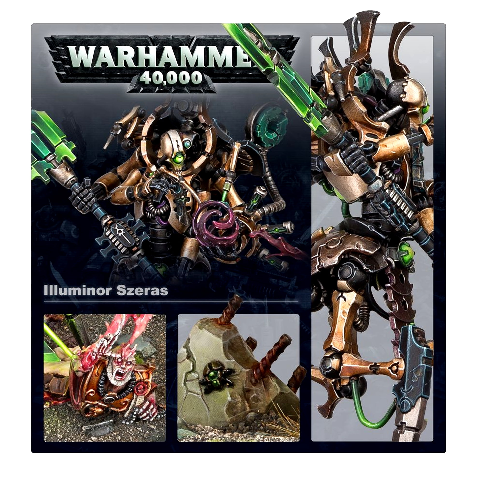 Warhammer 40k Necrons Illuminor Szeras