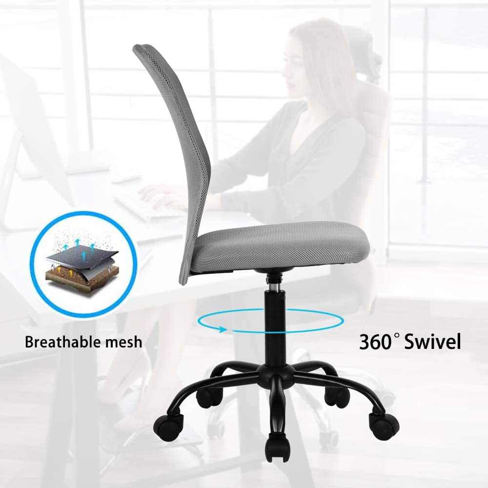 Armless Office Desk Chair – Mantis Hut