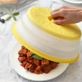 thumbnail image 3 of CNKOO Large Capacity Food Cover - BPA-Free  Dustproof  and Food Grade - Foldable  Reusable  and Collapsible for Microwave and Oven - Ideal Kitchen Tool, 3 of 8