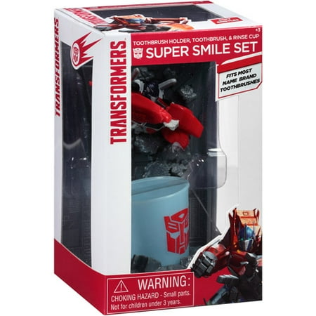 Transformers Dental Hygiene Super Smile Set, 3 pc