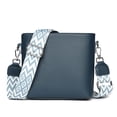 thumbnail image 4 of Bolso de cuero genuino hombro suave bandolera bolso para mujer caqui, 4 of 5