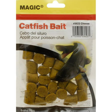 Magic Products 6 oz Catfish Bait, Yellow Cheese (Best Cheese For Catfish Bait)