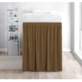 thumbnail image 6 of College Dorm Bedskirt - Ruffled Dorm Bedskirt for Dorm Bed - Twin XL Size - 100% Microfiber - 32" Drop - Twin XL - Taupe Solid., 6 of 8