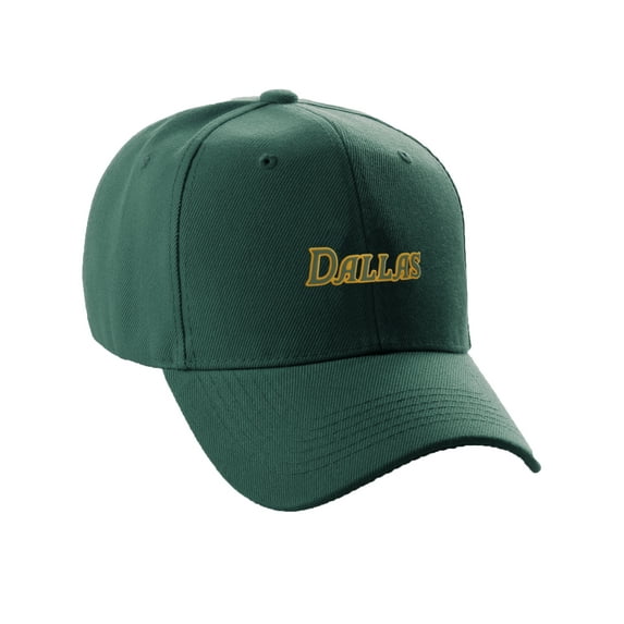 Daxton USA States Classic Structured Golf Dad Hat Cap, Hunter Hat Dallas