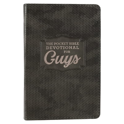 Pre-Owned The Pocket Bible Devotional for Guys (Hardcover) by Johan Smith