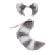 thumbnail image 4 of Cats Ears Hair Hoop Long Tail Cosplay Headpiece Accesorios para el cabello Dress up Decor Headwear para fiestas temáticas de animales Performance Gris Fernando Traje de juego de cosplay, 4 of 8