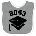 thumbnail image 3 of Inktastic Future Class of 2043 Graduate Boys or Girls Baby Bib, 3 of 4