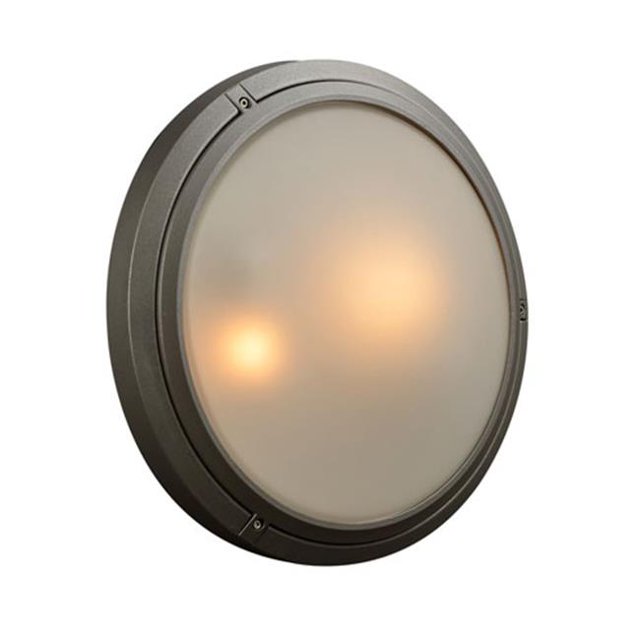 PLC 8039 BZ Ricci-II Bronze Exterior 2 Wall & Ceiling Light