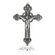 thumbnail image 1 of Cruz de pie, crucifijo católico, regalo de Jesús, decoración de escritorio, decoración del hogar, oración Estaño, 1 of 8