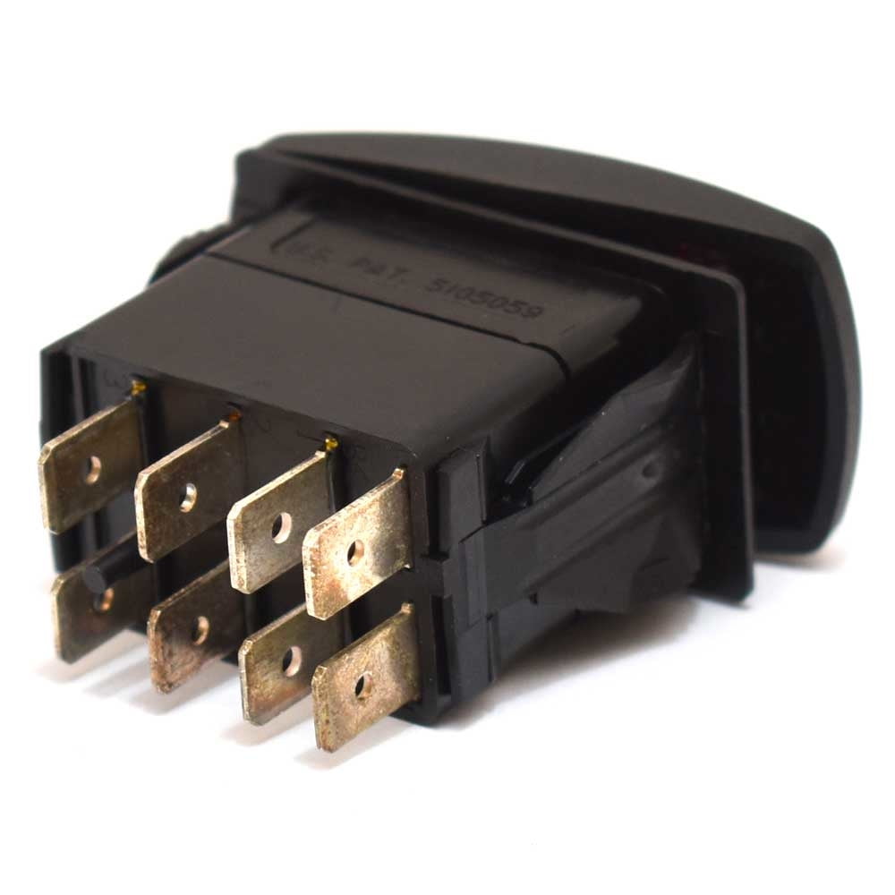 Carling Marine Boat Rocker Switch | Starboard Livewell Fill Timed/OFF/ON
