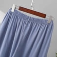 thumbnail image 4 of StSilkitty Big and Tall Pajama Pants for Mens Solid Color Elastic Waist Wide Leg Sleepwear Trousers with Pockets, 4 of 7
