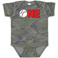 thumbnail image 3 of Inktastic One with Baseball Baby's First Birthday Boys or Girls Baby Bodysuit, 3 of 5