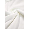 thumbnail image 6 of I AM A FASHION JUNKY White Woven Tasseled Sleeveless Mock Neck Sweater Vest, 6 of 8