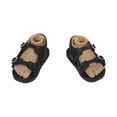 thumbnail image 4 of Sandalias para hombre con diseño de hebilla clásica 1:6, zapatos de verano, zapatos interiores sólidos, moda para figura masculina de 12 pulgadas,, 4 of 9