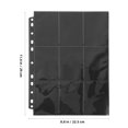 thumbnail image 2 of GOOHOCHY Funda de almacenamiento para coche de 10 hojas, funda para tarjetas con múltiples cuadrículas, carpeta para tarjetas, carpeta para tarjetas, página de almacenamiento para tarjetas, 2 of 7