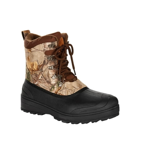 Ozark Trail Men's Waterproof Camouflage Winter Pac (Best Winter Boots With Arch Support)