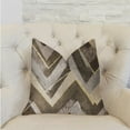 thumbnail image 2 of Plutus 18" x 18" Badger Cove Luxury Throw Pillow in Brown, 2 of 3