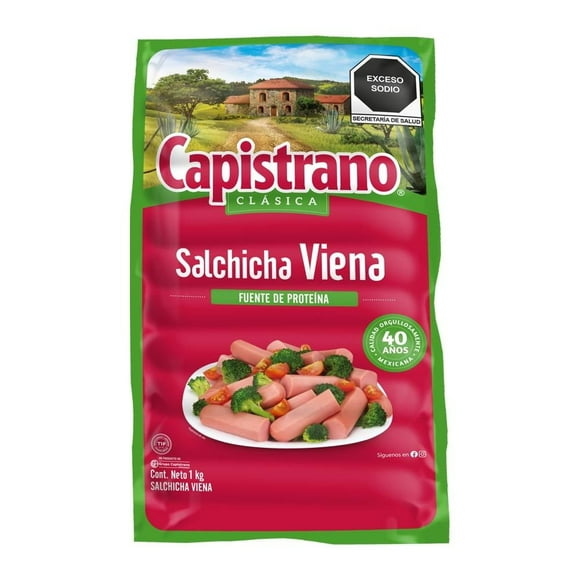 Salchicha viena Capistrano 1 kg