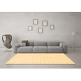 thumbnail image 3 of Ahgly Company Indoor Rectangle Solid Brown Modern Area Rugs, 3' x 5', 3 of 4