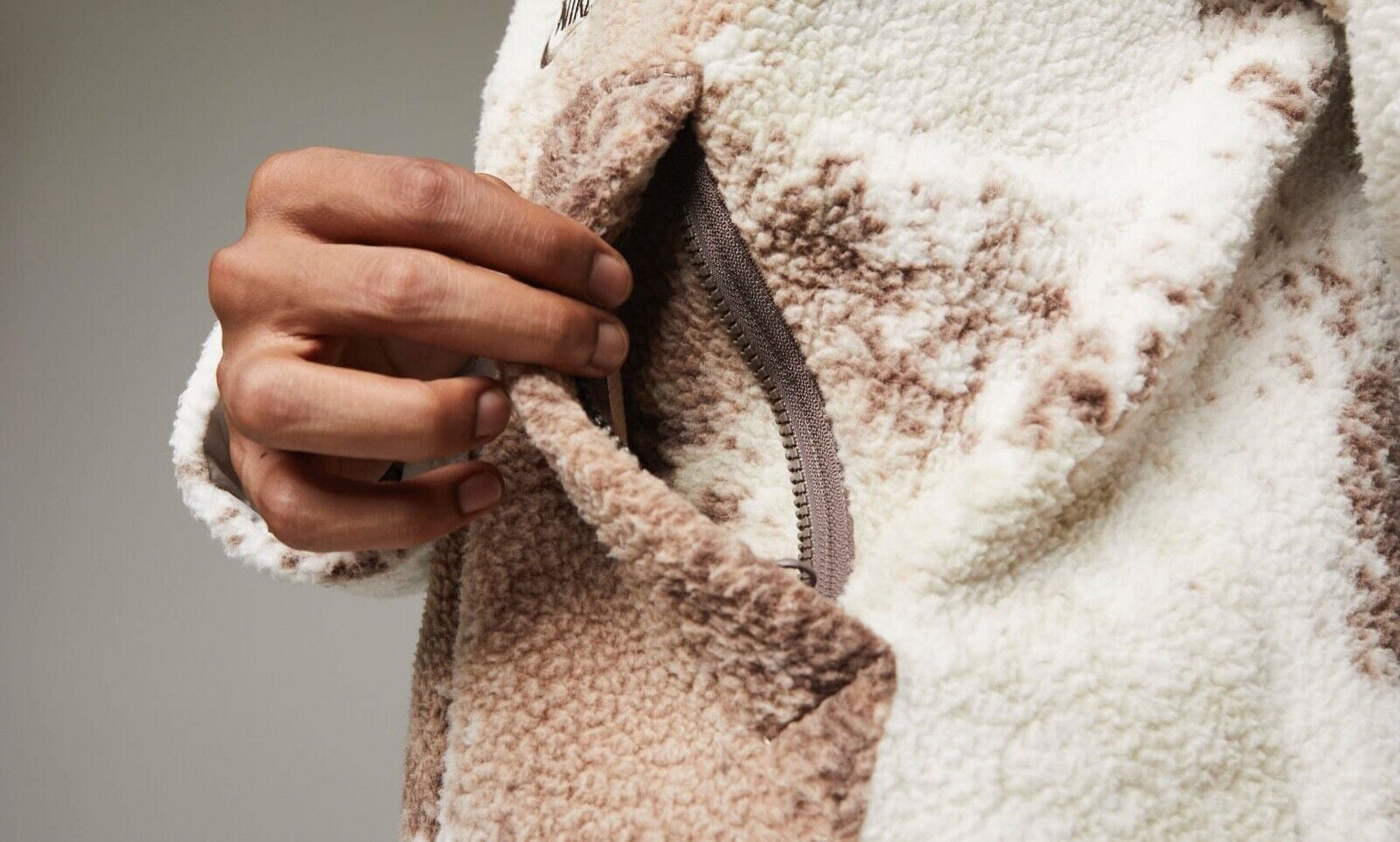 mens nike sherpa fleece hoodie