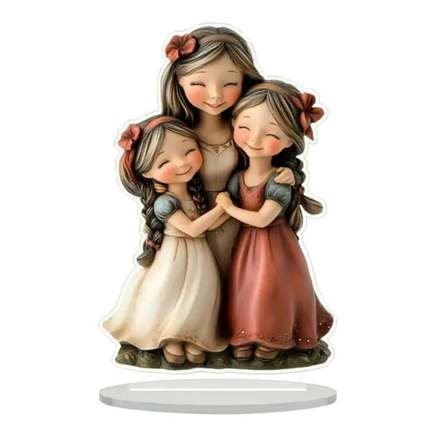 Placa decorativa acrílica 2D, letrero plano 2D, regalo creativo único, colección de arte para el hogar Niñas 128cmx20cm