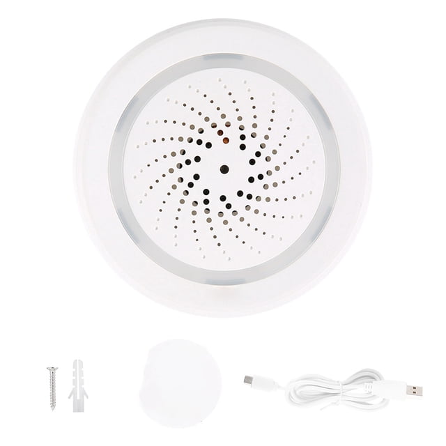 Alarma de sirena ANGGREK WiFi Mini Sistema Antirrobo Protección del Hogar
