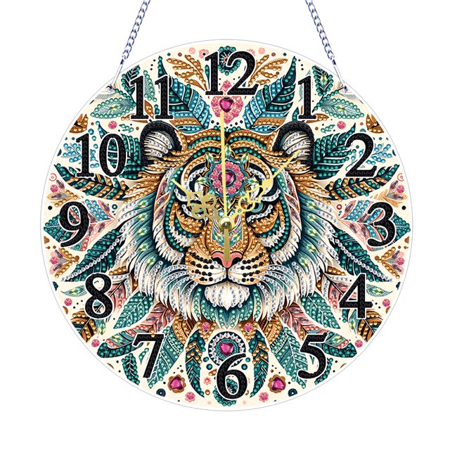 Reloj Diamantes Cristal Acrílico Forma Especial Animal DIY