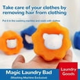 thumbnail image 3 of 6Pieces Reusable Washing Machine Lint Ball Remover Cleaning Household Products, 3 of 6