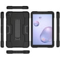 thumbnail image 5 of Goldcherry Case for Samsung Galaxy Tab A 8.4 SM-T307 (2020 Released),Hybrid Heavy Duty Shockproof Armor Rugged Full-Body Protective Case Cover for Samsung Galaxy Tab A 8.4 Inch T307(Black/Black), 5 of 6