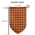thumbnail image 2 of Sigee Fall Buffalo Plaid Printed Flag12.5 * 18in Outdoor Yard Flags For Garden Decor, 2 of 9