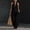 Q3-Black, variant on Women's Cotton Linen 2 Piece Sets Sleeveless V Neck Halter Top Matching Baggy Wide Leg Pants Set Solid Color Outfit Travel Summer Trendy Vacation Loose-Fit Casual Outfits Tracksuit,Black M