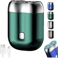 thumbnail image 1 of 2026 New Upgrade Pocket Shaver USB Mini Shavers, Mini Electric Shavers for Men, Rechargeable Waterproof Compact Electric Waterproof Razor Trimmer, 1 of 9