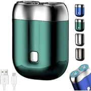2026 New Upgrade Pocket Shaver USB Mini Shavers, Mini Electric Shavers for Men, Rechargeable Waterproof Compact Electric Waterproof Razor Trimmer