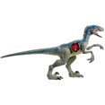 thumbnail image 4 of Jurassic World Battle Damage Velociraptor "blue" Dinosaur Figure - Walmart Exclusive, 4 of 6