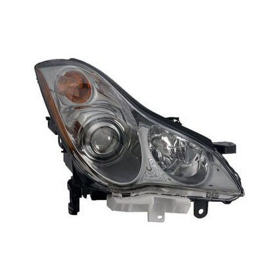 Right Passenger Side Halogen Headlight Assembly - Compatible with 2010 - 2012 Infiniti EX35 2011