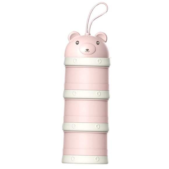 Dispensador portátil de fórmula para bebé IENYPA, libre de BPA, 7 x 7 x 24 cm