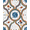 Blue Orange Multicolor, Pattern 12, variant on ODIKA 8'x10' Washable Area Rug Durable, Non-Slip Educational Plane Motifs Border Cartoon Galaxy Rocket Constellation Playful for Living Room, Under Sectional, Family